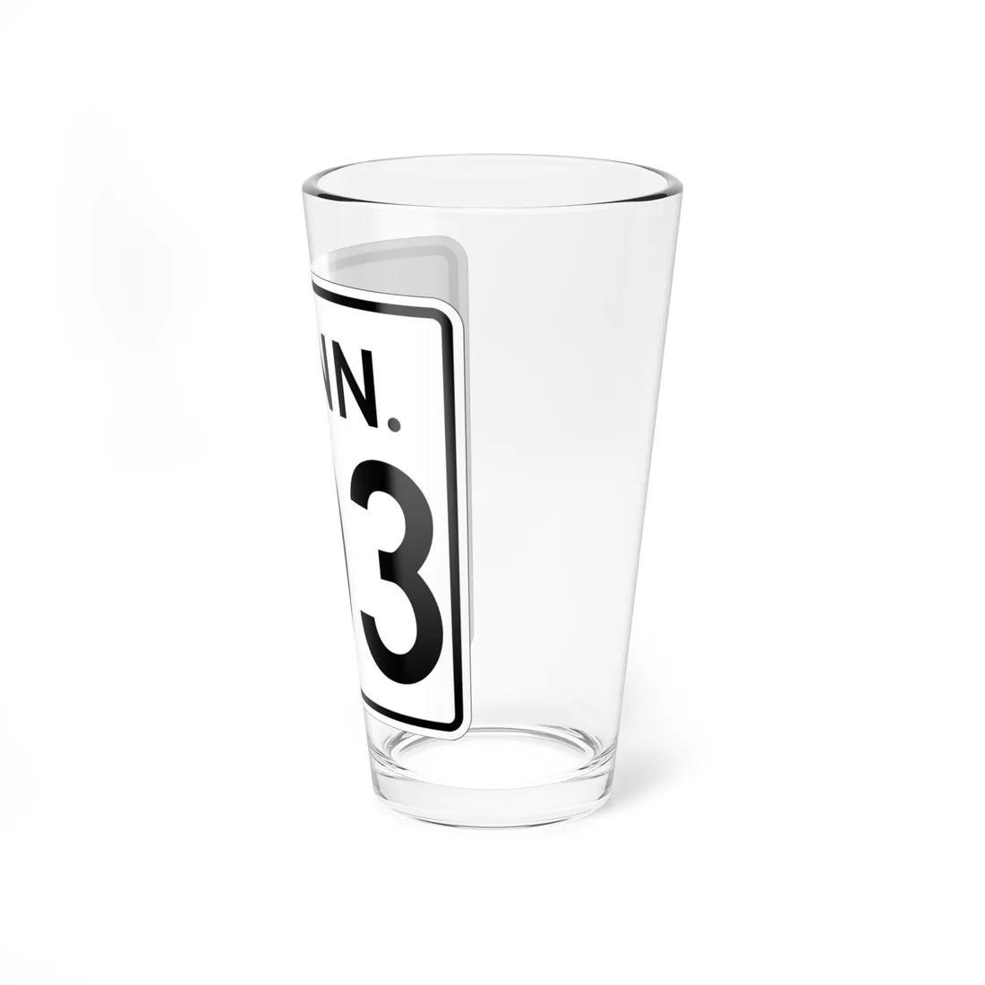 CT 103 1956 (Connecticut) (Road Sign) Pint Glass 16oz - Go Mug Yourself