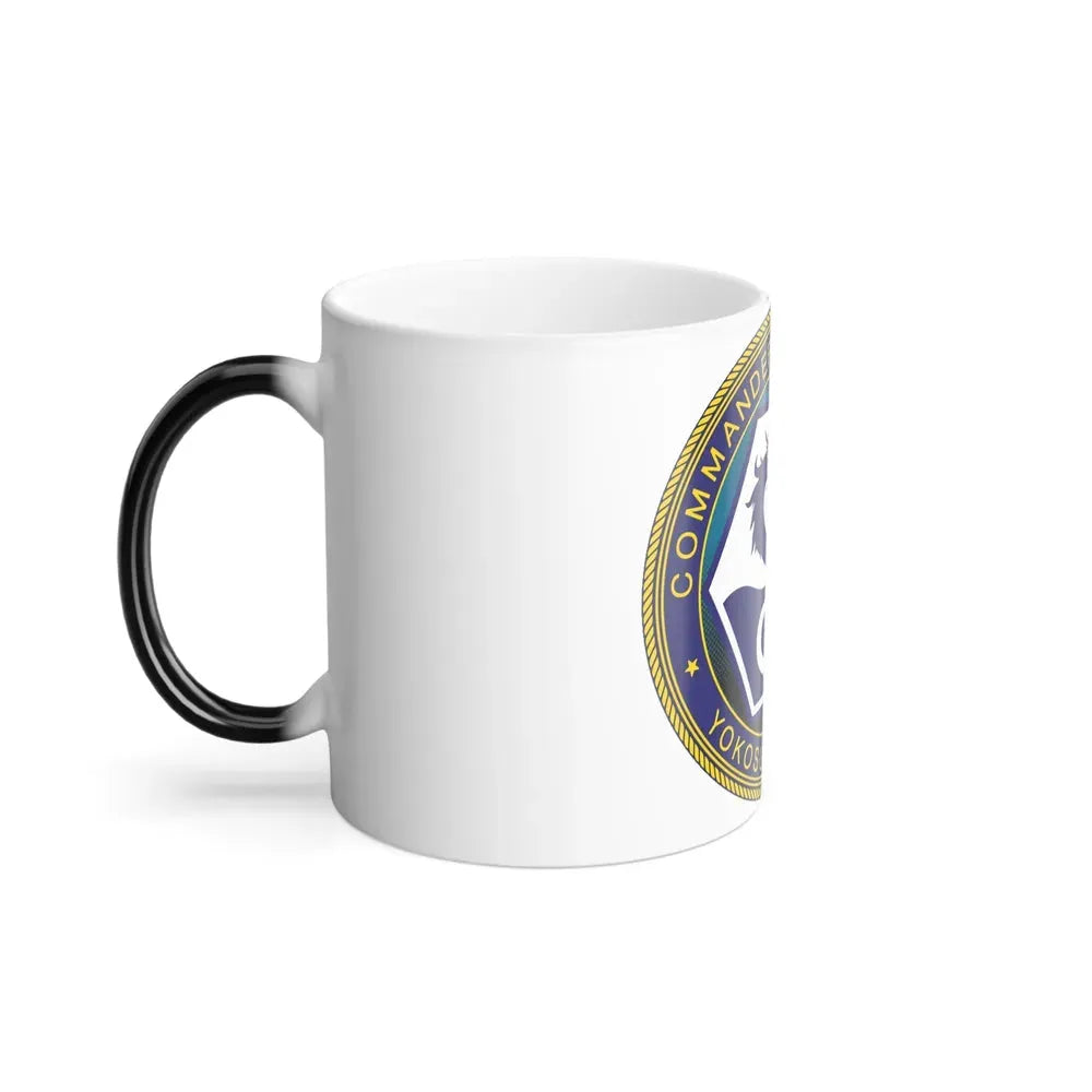 CTF 74 Yokosuka Japan Combined Task Force (U.S. Navy) Color Changing Mug 11oz - Go Mug Yourself