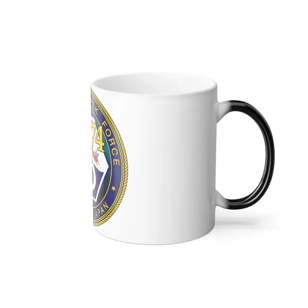 CTF 74 Yokosuka Japan Combined Task Force (U.S. Navy) Color Changing Mug 11oz - Go Mug Yourself
