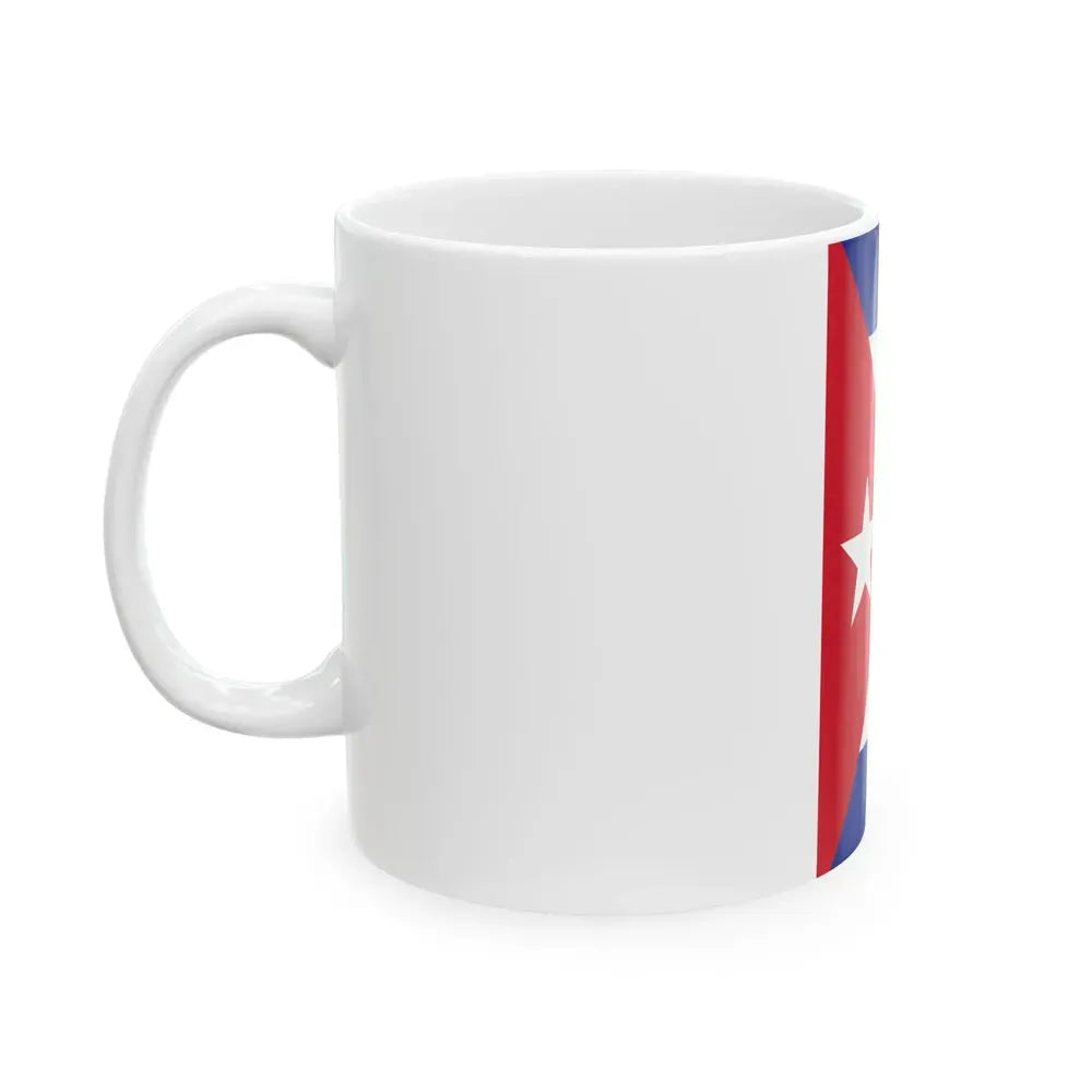 Cuba Air force fin flash (Cuba) White Coffee Mug - Go Mug Yourself