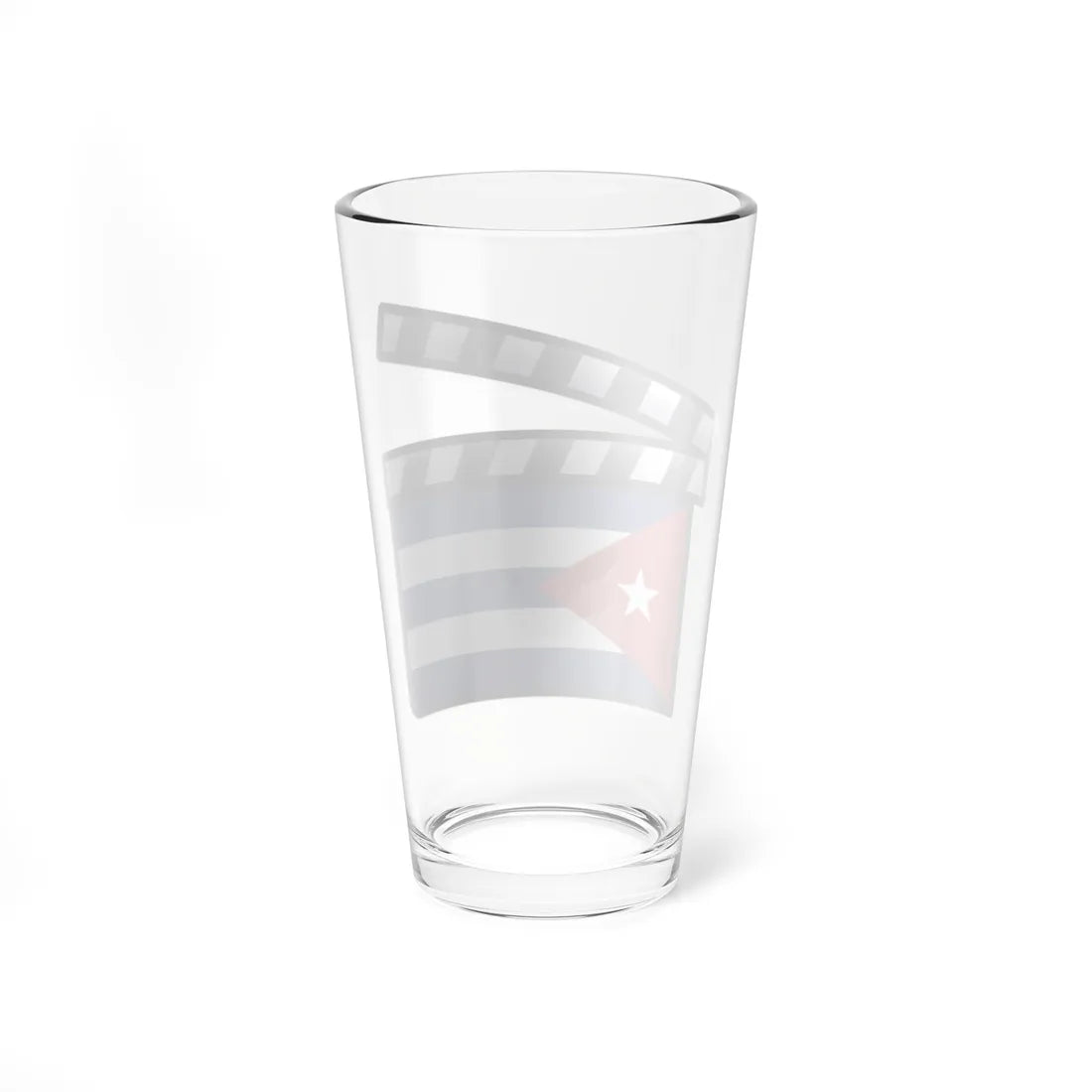 Cuba film clapperboard (Cuba) Pint Glass 16oz - Go Mug Yourself