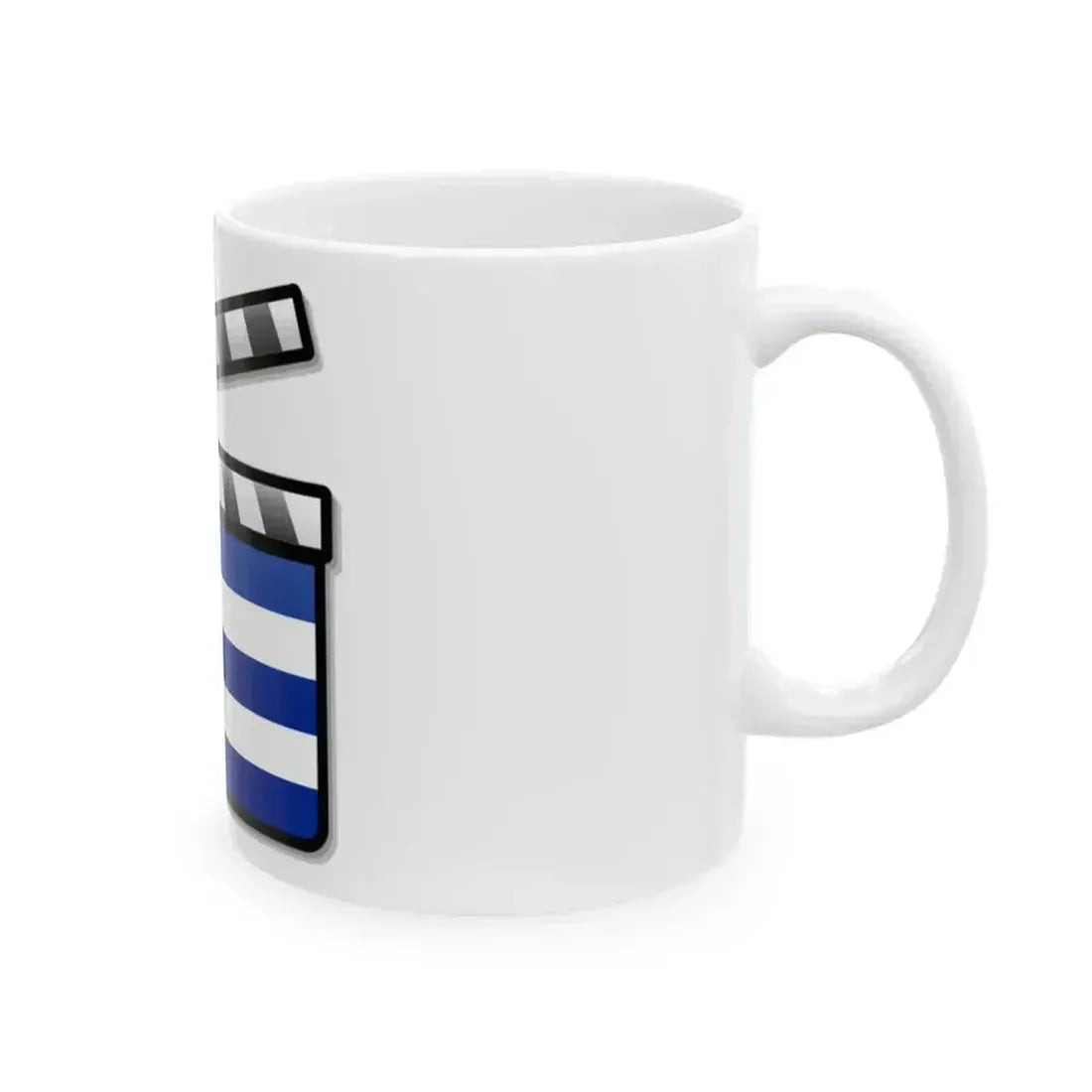 Cuba film clapperboard (Cuba) White Coffee Mug - Go Mug Yourself