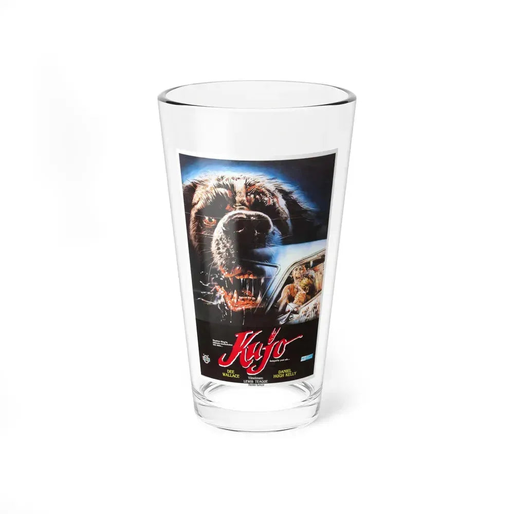CUJO (TURKISH) 1983 Movie Poster - Pint Glass 16oz 16oz - Go Mug Yourself