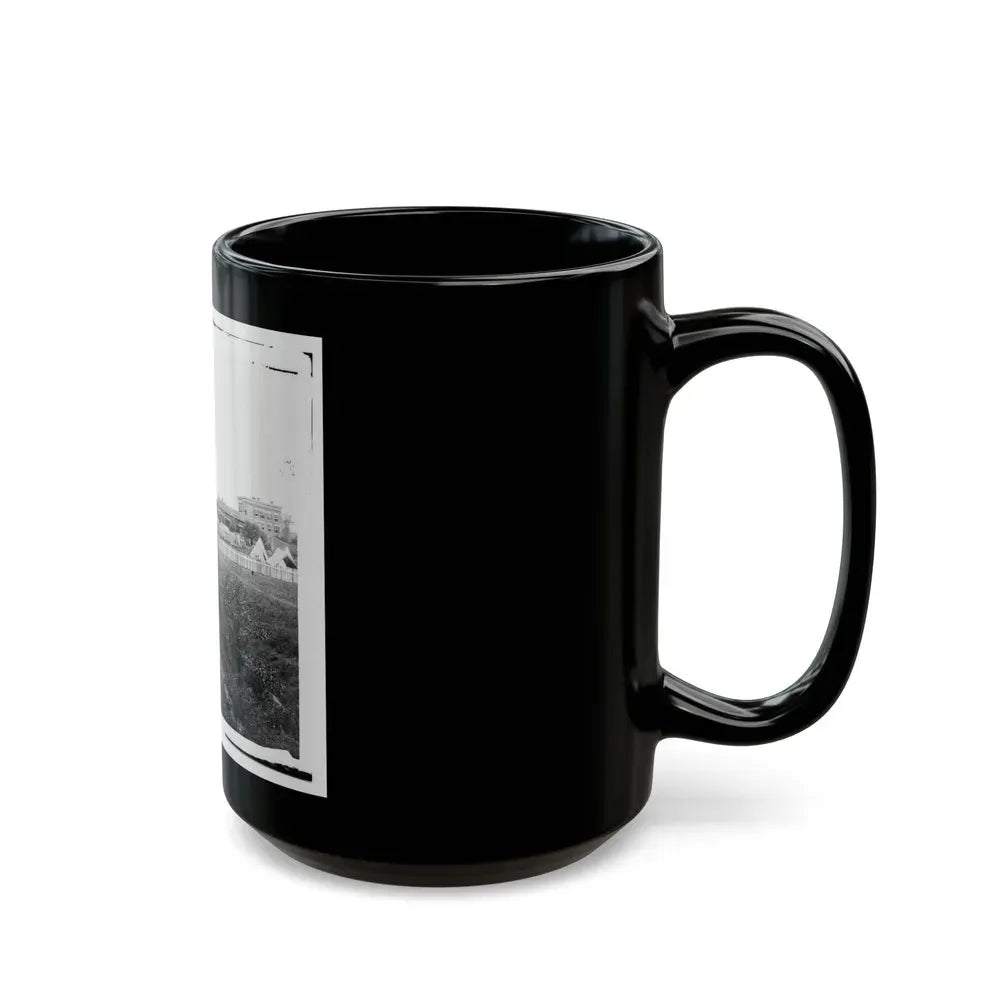 Culpeper Court House, Va. Freight Train On Orange And Alexandria Railroad (U.S. Civil War) Black Coffee Mug - Go Mug Yourself