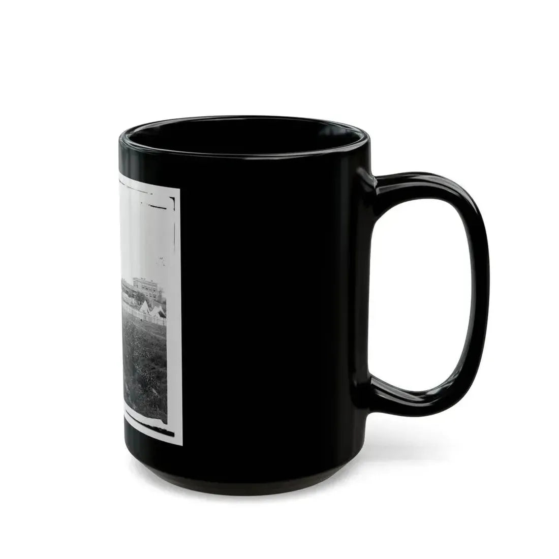 Culpeper Court House, Va. Freight Train On Orange And Alexandria Railroad (U.S. Civil War) Black Coffee Mug - Go Mug Yourself