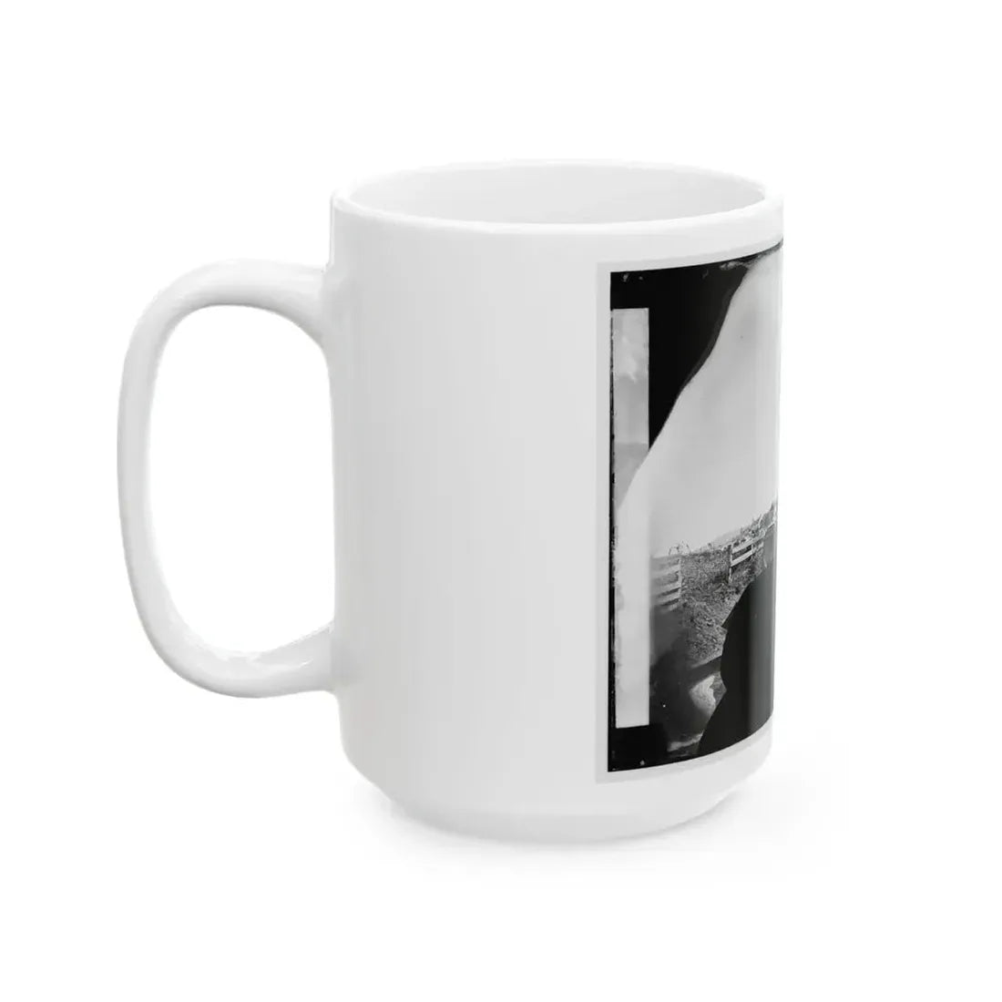 Culpeper, Va. Approach To Town, With Photographer's Wagon In Foreground (U.S. Civil War) White Coffee Mug - Go Mug Yourself