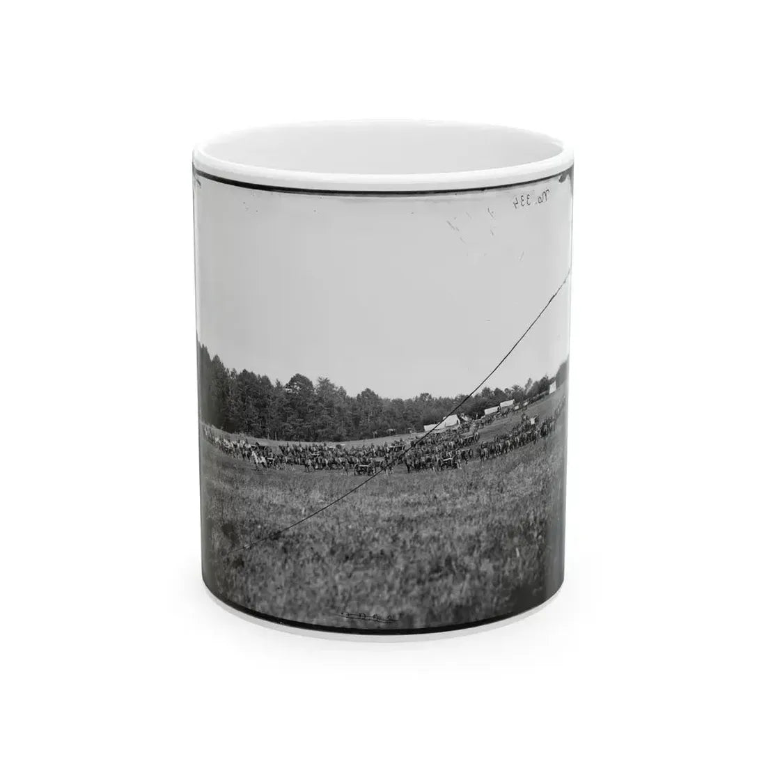 Culpeper, Va. Battery A, 4th U.S. Artillery, Robertson's Brigade (U.S. Civil War) White Coffee Mug 11oz - Go Mug Yourself
