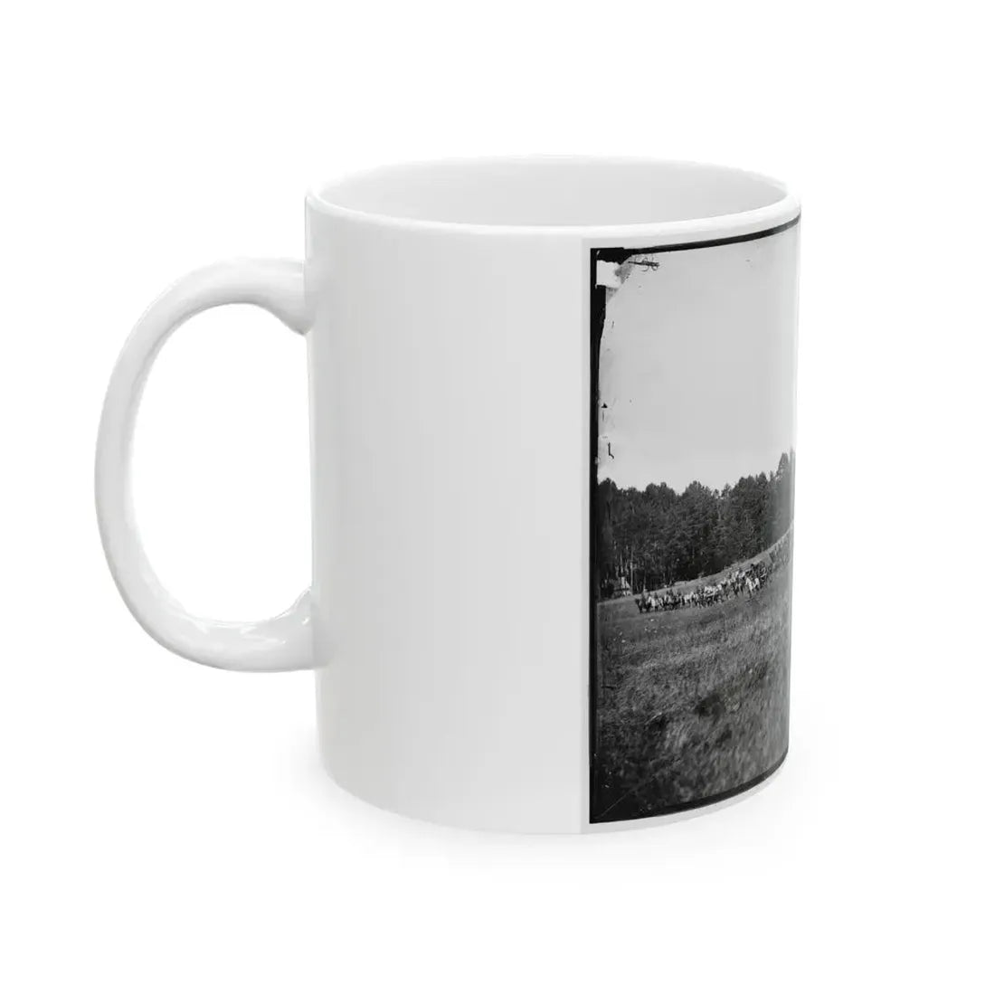 Culpeper, Va. Battery A, 4th U.S. Artillery, Robertson's Brigade (U.S. Civil War) White Coffee Mug - Go Mug Yourself