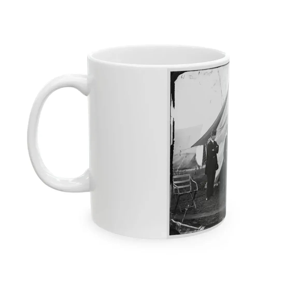 Culpeper, Va. Gen. Andrew A. Humphreys And Staff (U.S. Civil War) White Coffee Mug - Go Mug Yourself