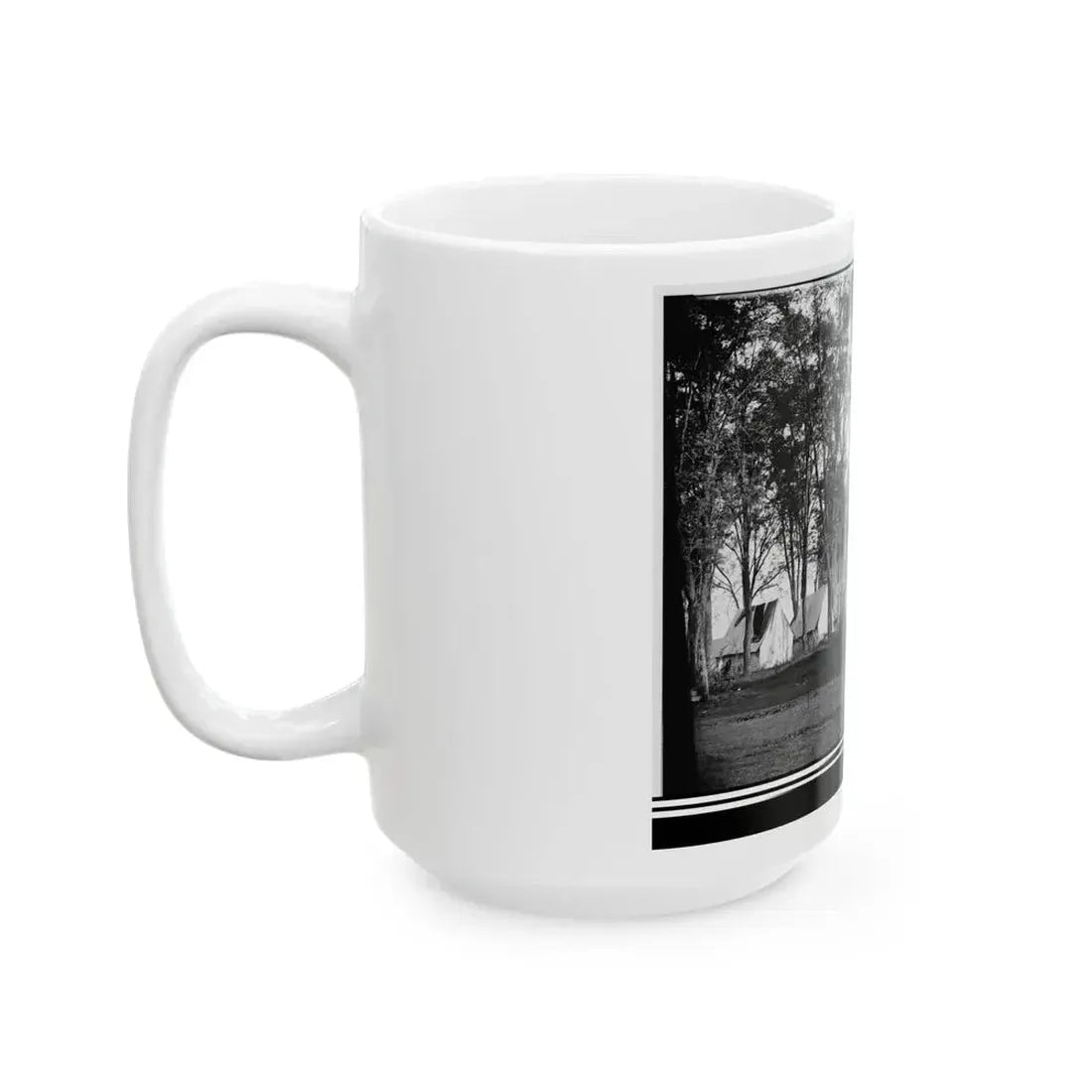 Culpeper, Va. Gen. George G. Meade's Headquarters, Wallack's House (U.S. Civil War) White Coffee Mug - Go Mug Yourself