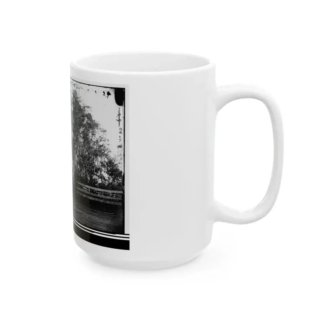 Culpeper, Va. Gen. George G. Meade's Headquarters, Wallack's House (U.S. Civil War) White Coffee Mug - Go Mug Yourself