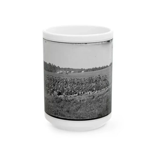 Culpeper, Va. Men Of Battery M (Benson's), 2d U.S. Artillery (U.S. Civil War) White Coffee Mug 15oz - Go Mug Yourself