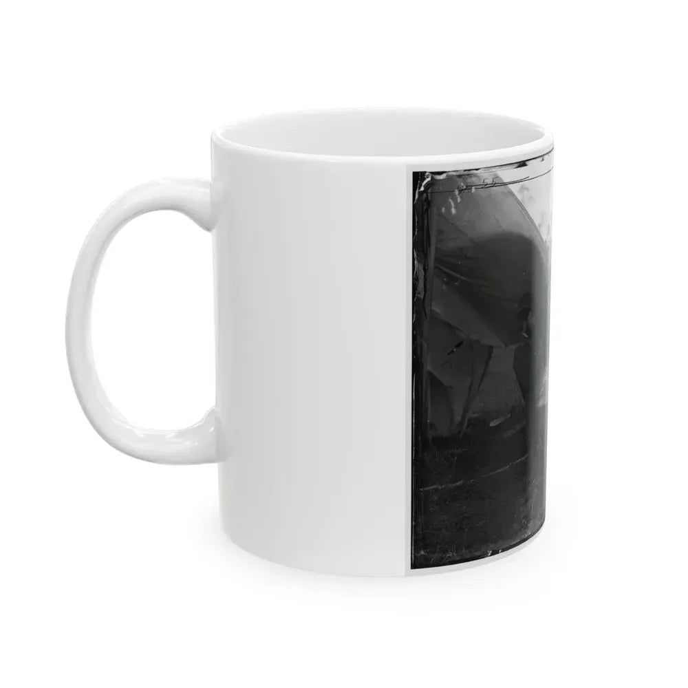 Culpeper, Virginia. Group Of Officers, Headquarters, Army Of The Potomac (U.S. Civil War) White Coffee Mug - Go Mug Yourself