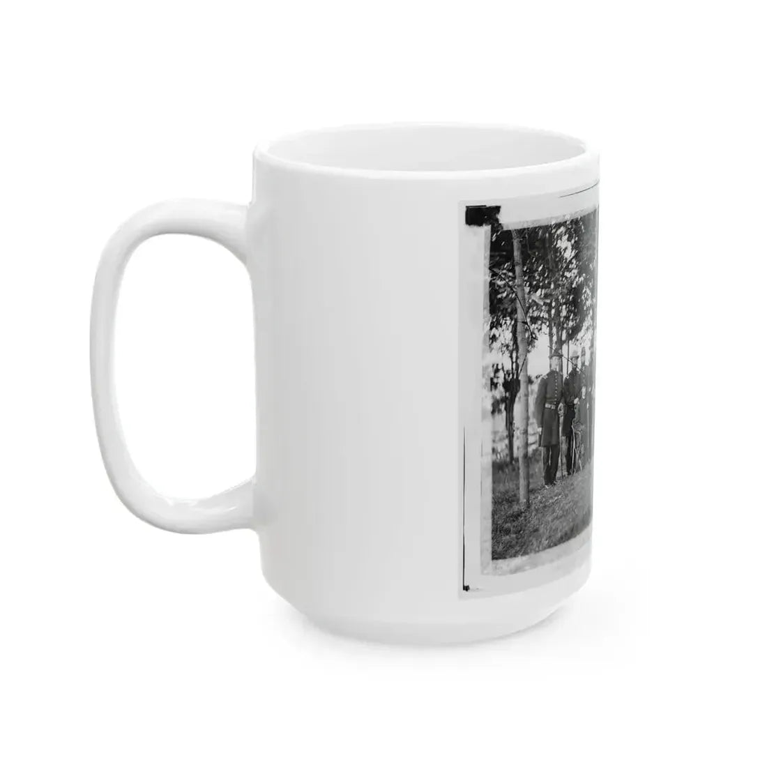 Culpeper, Virginia. William H. French And Staff (U.S. Civil War) White Coffee Mug - Go Mug Yourself