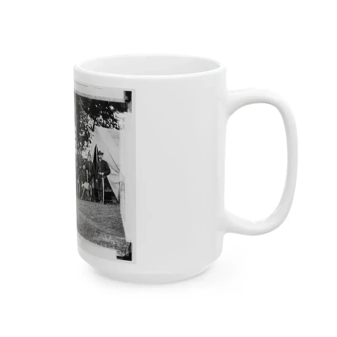 Culpeper, Virginia. William H. French And Staff (U.S. Civil War) White Coffee Mug - Go Mug Yourself