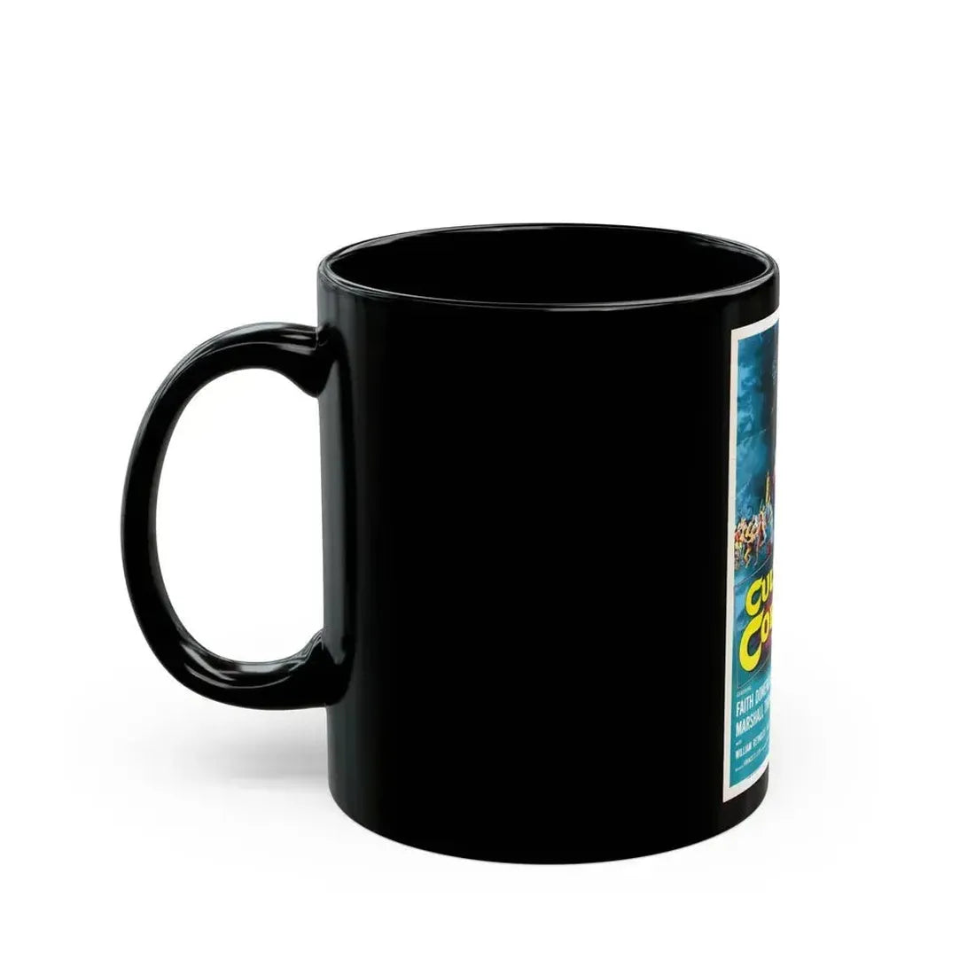 CULT OF THE COBRA 1955 Movie Poster - Black Coffee Mug - Go Mug Yourself