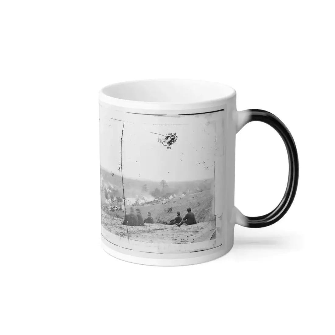 Cumberland Landing, Va. Federal Encampment on Pamunkey River, Va. (U.S. Civil War) Color Changing Coffee Mug 11oz - Go Mug Yourself