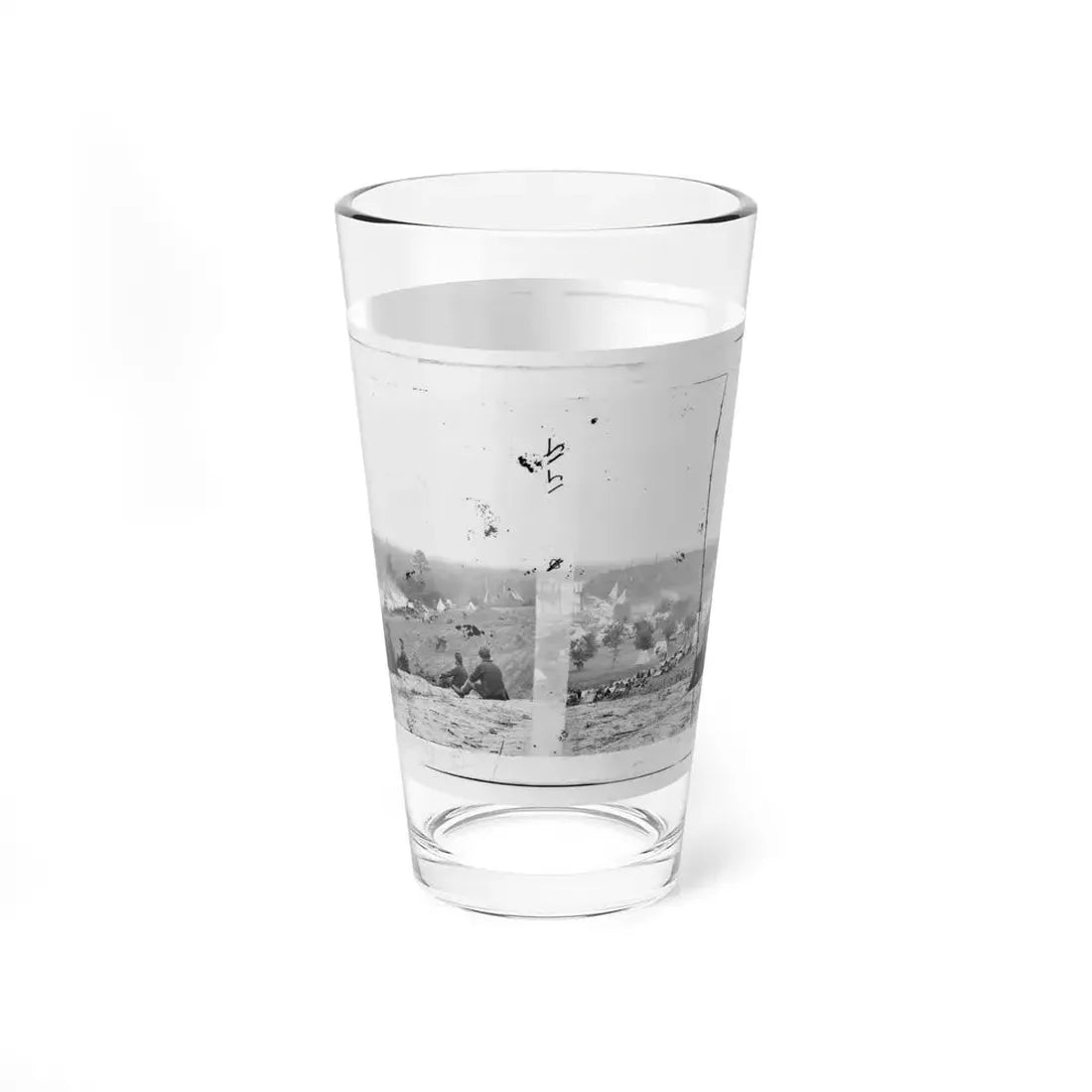 Cumberland Landing, Va. Federal Encampment On Pamunkey River, Va. (U.S. Civil War) Pint Glass 16oz 16oz - Go Mug Yourself