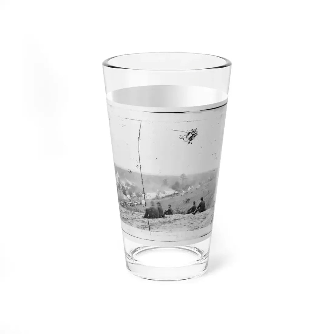 Cumberland Landing, Va. Federal Encampment On Pamunkey River, Va. (U.S. Civil War) Pint Glass 16oz - Go Mug Yourself