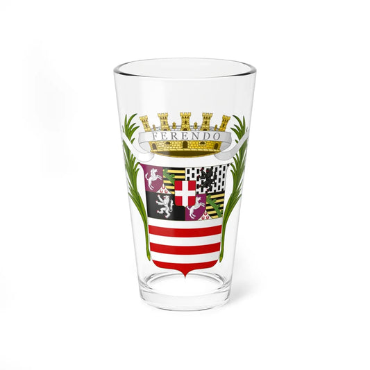 Cuneo-Stemma (Italy) (Coat of Arms) Pint Glass 16oz 16oz - Go Mug Yourself