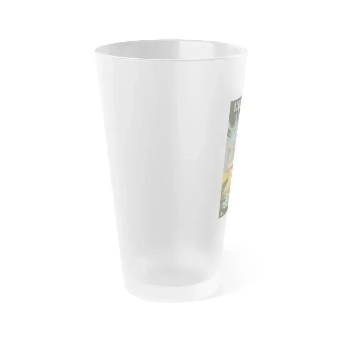 CURSE OF EVIL 1982 Movie Poster - Frosted Pint Glass 16oz - Go Mug Yourself