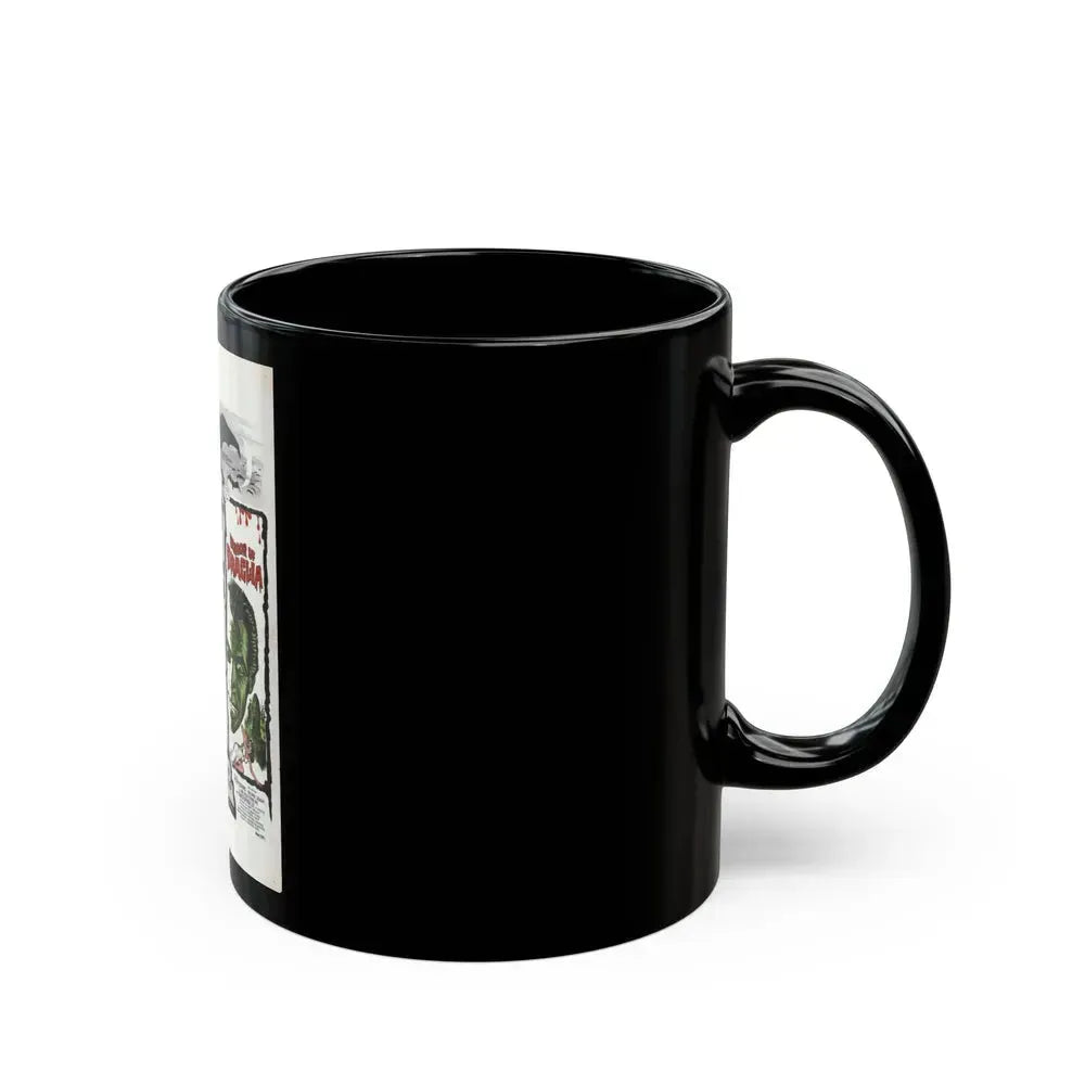 CURSE OF FRANKENSTEIN + HORROR OF DRACULA 1957 Movie Poster - Black Coffee Mug - Go Mug Yourself