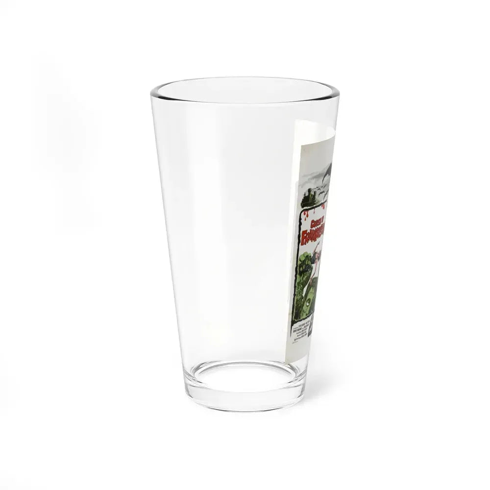 CURSE OF FRANKENSTEIN + HORROR OF DRACULA 1957 Movie Poster - Pint Glass 16oz - Go Mug Yourself