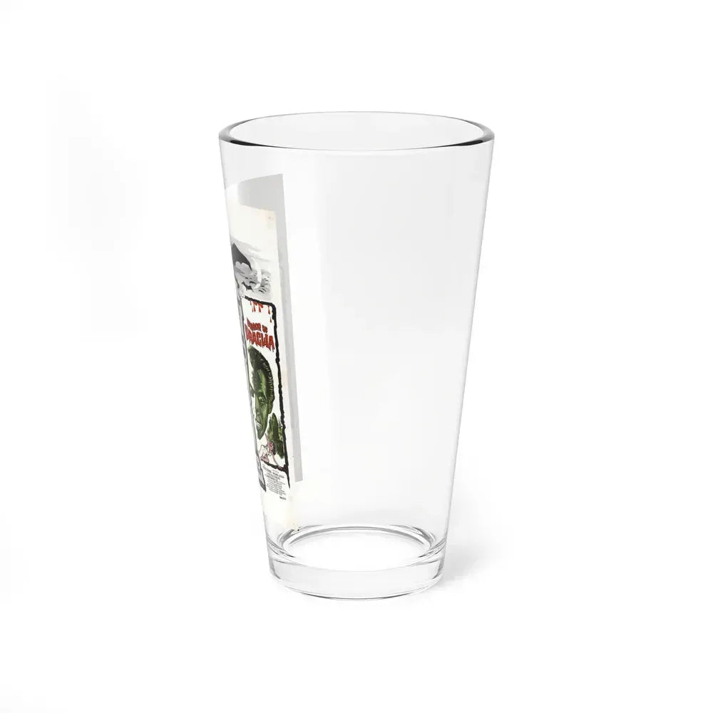 CURSE OF FRANKENSTEIN + HORROR OF DRACULA 1957 Movie Poster - Pint Glass 16oz - Go Mug Yourself