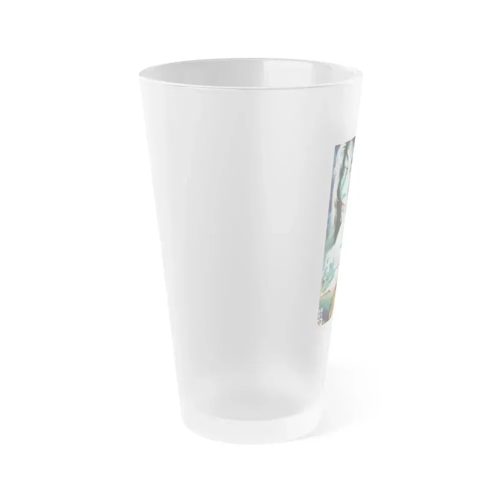 CURSE OF THE BLOOD (CRUEL GHOST LEGEND) 1968 Movie Poster - Frosted Pint Glass 16oz - Go Mug Yourself