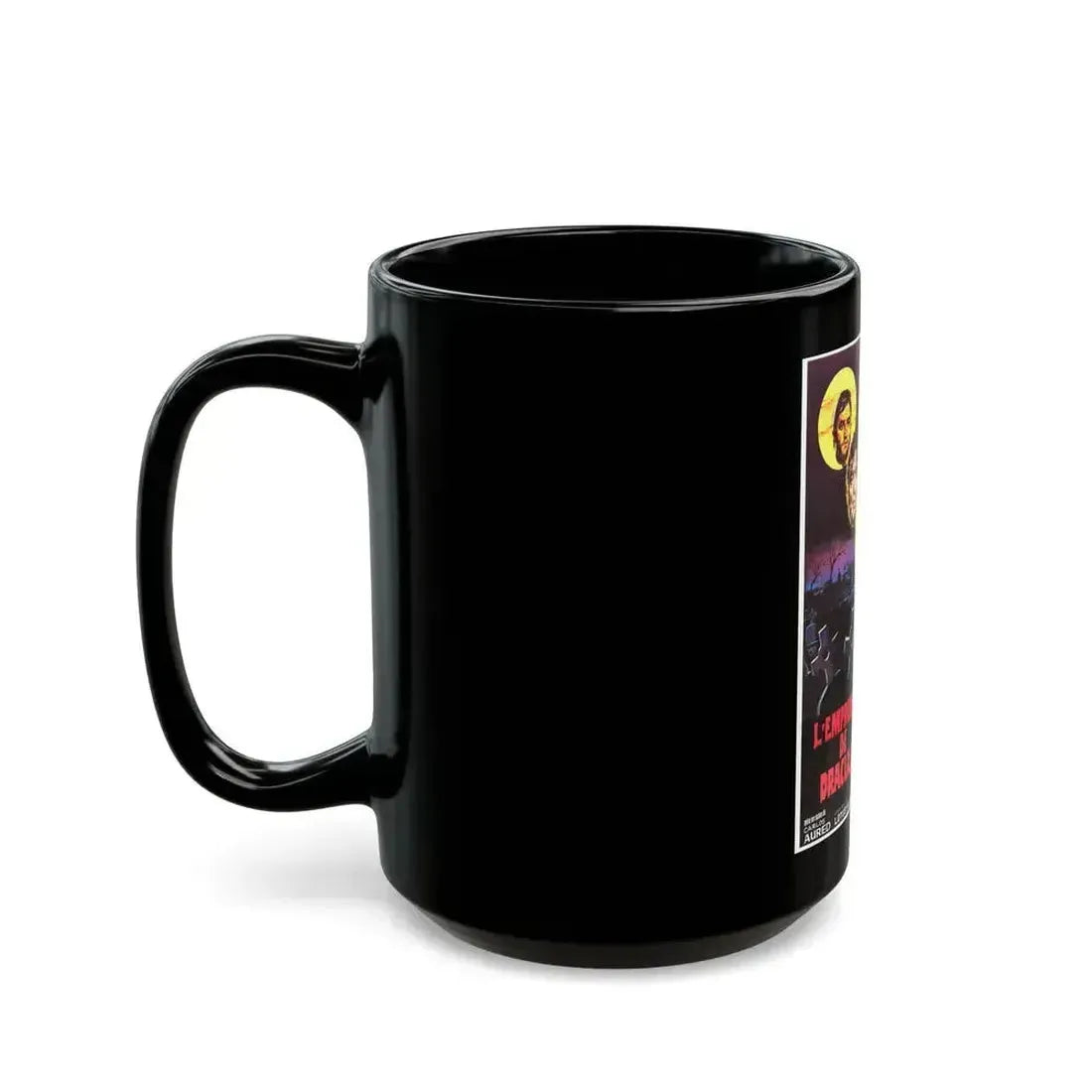 CURSE OF THE DEVIL (FRENCH) 1973 Movie Poster - Black Coffee Mug - Go Mug Yourself