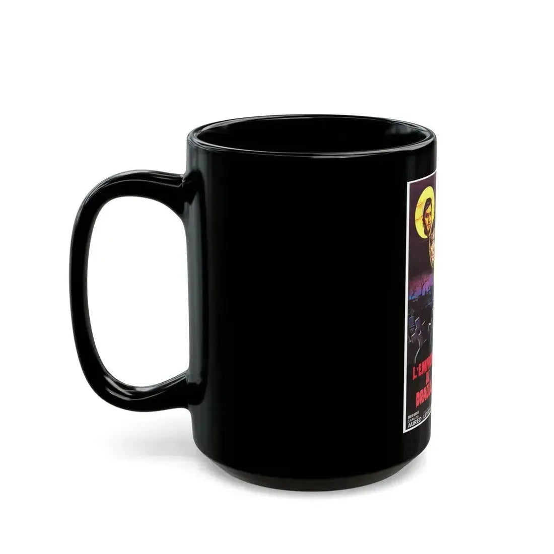 CURSE OF THE DEVIL (FRENCH) 1973 Movie Poster - Black Coffee Mug - Go Mug Yourself