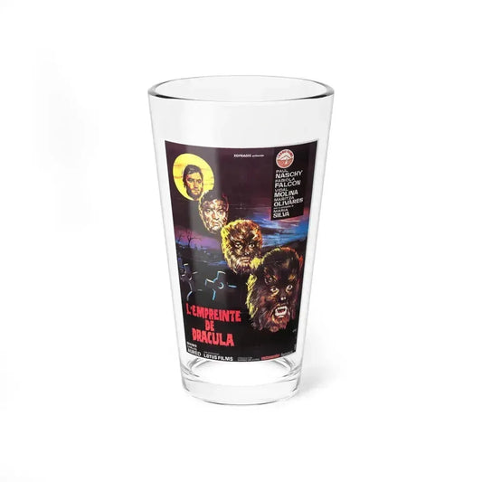CURSE OF THE DEVIL (FRENCH) 1973 Movie Poster - Pint Glass 16oz 16oz - Go Mug Yourself