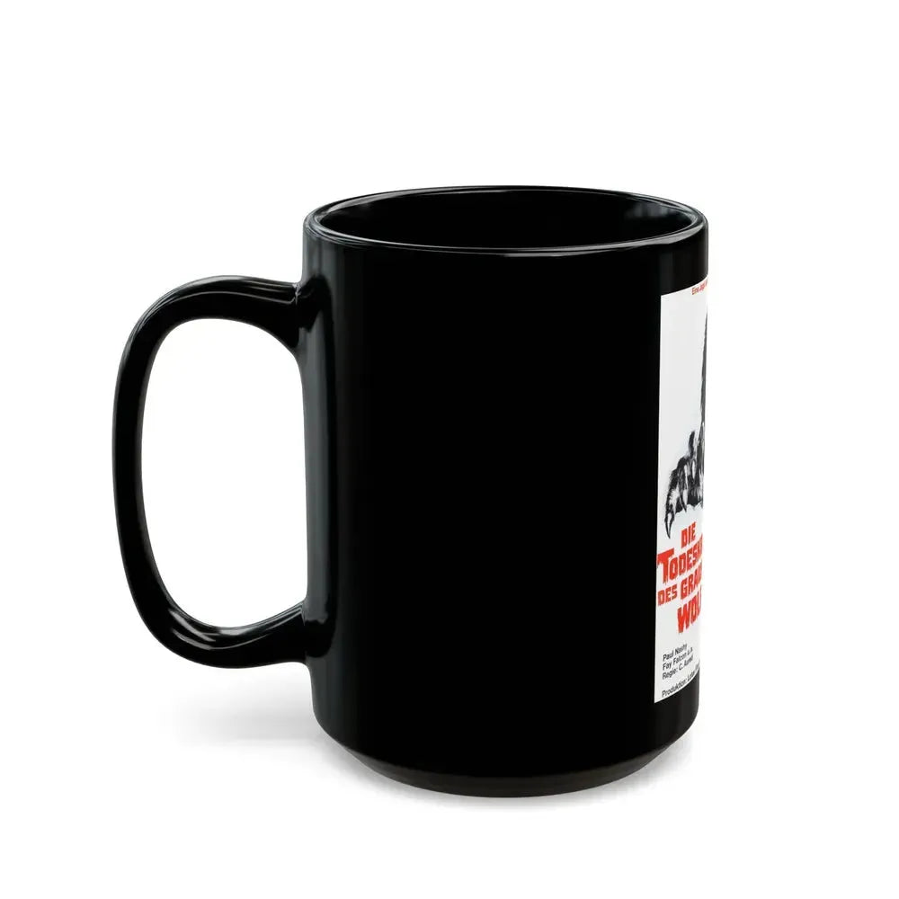 CURSE OF THE DEVIL (GERMAN) 1973 Movie Poster - Black Coffee Mug - Go Mug Yourself