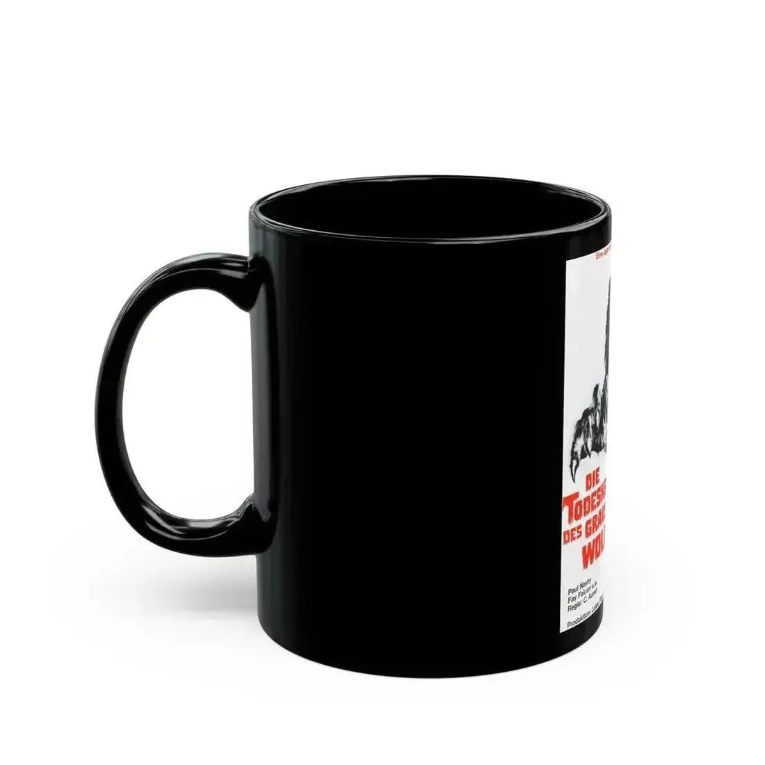 CURSE OF THE DEVIL (GERMAN) 1973 Movie Poster - Black Coffee Mug - Go Mug Yourself