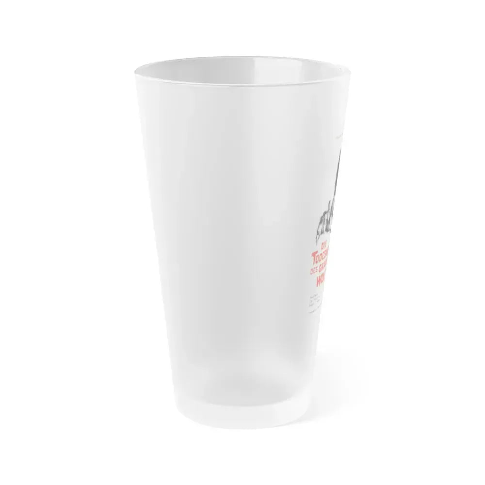 CURSE OF THE DEVIL (GERMAN) 1973 Movie Poster - Frosted Pint Glass 16oz - Go Mug Yourself