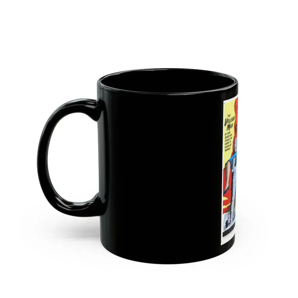 CURSE OF THE FACELESS MAN 1958 Movie Poster - Black Coffee Mug - Go Mug Yourself