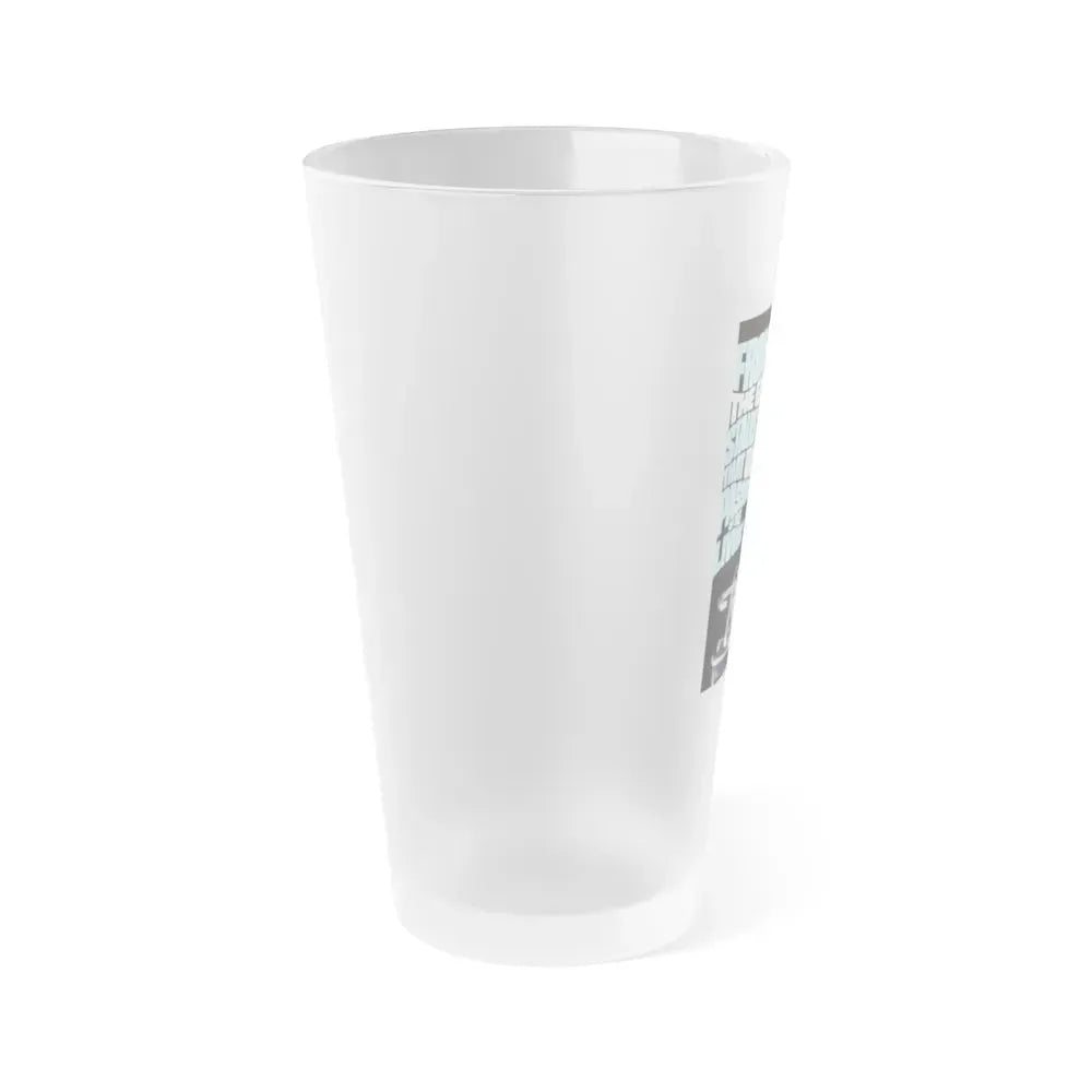 CURSE OF THE LIVING CORPSE 1964 Movie Poster - Frosted Pint Glass 16oz - Go Mug Yourself