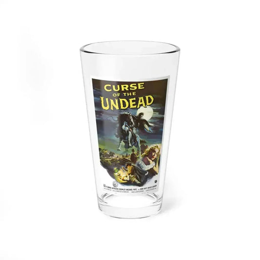 CURSE OF THE UNDEAD 1959 Movie Poster - Pint Glass 16oz 16oz - Go Mug Yourself