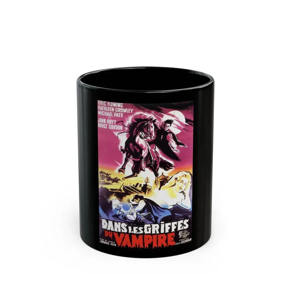 CURSE OF THE UNDEAD (FRENCH) 1959 Movie Poster - Black Coffee Mug 11oz - Go Mug Yourself