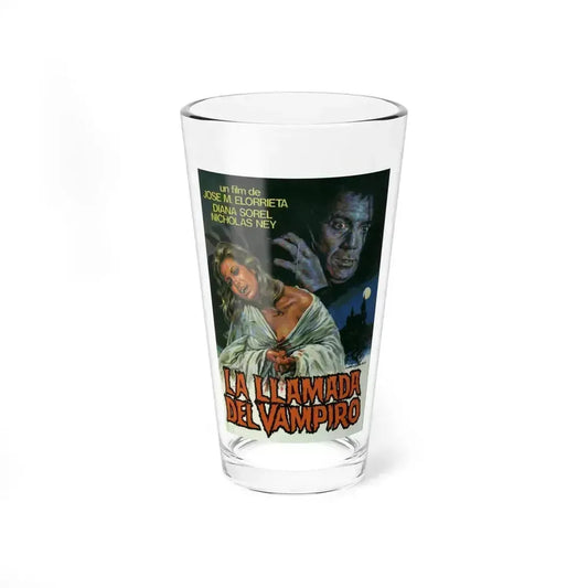 CURSE OF THE VAMPIRE 1966 Movie Poster - Pint Glass 16oz 16oz - Go Mug Yourself