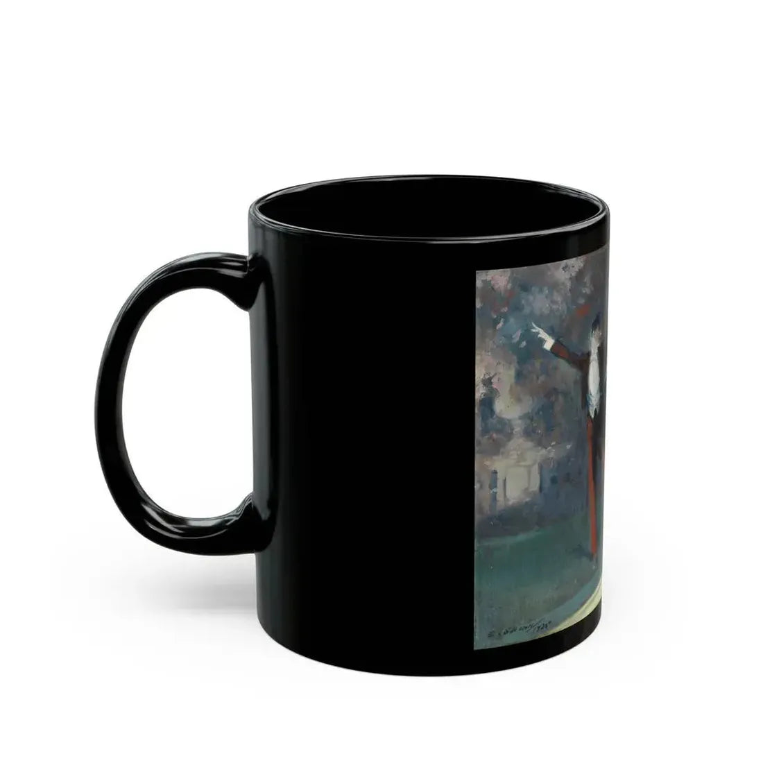 Curtain Call, 1925 - Black Coffee Mug - Go Mug Yourself