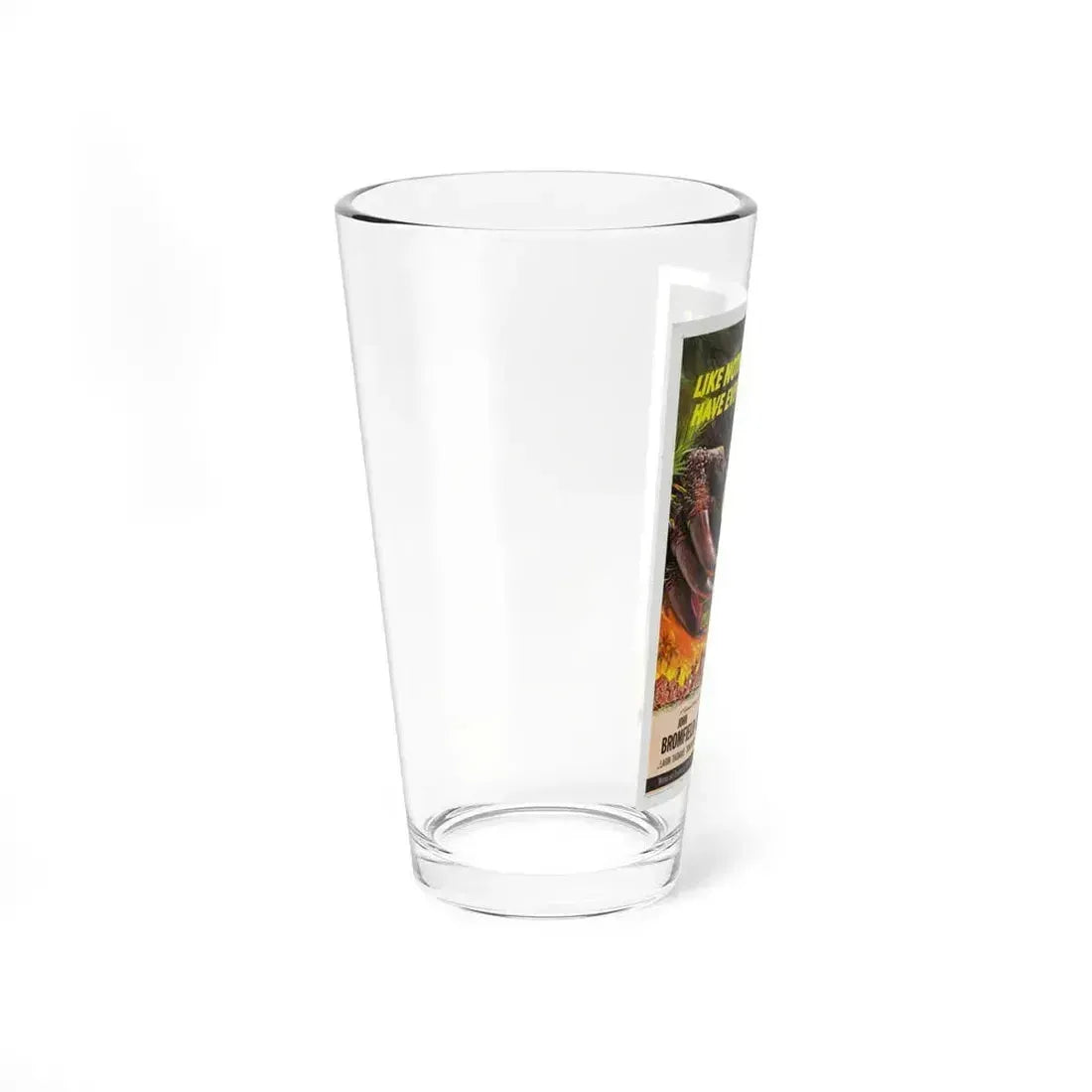 CURUCU, BEAST OF THE AMAZON 1956 Movie Poster - Pint Glass 16oz - Go Mug Yourself