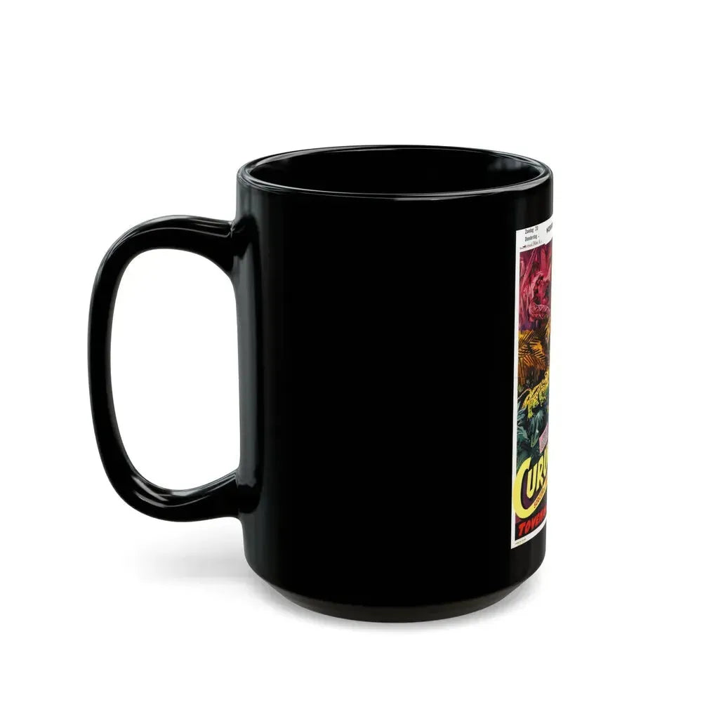 CURUCU, BEAST OF THE AMAZON (BELGIAN) 1956 Movie Poster - Black Coffee Mug - Go Mug Yourself