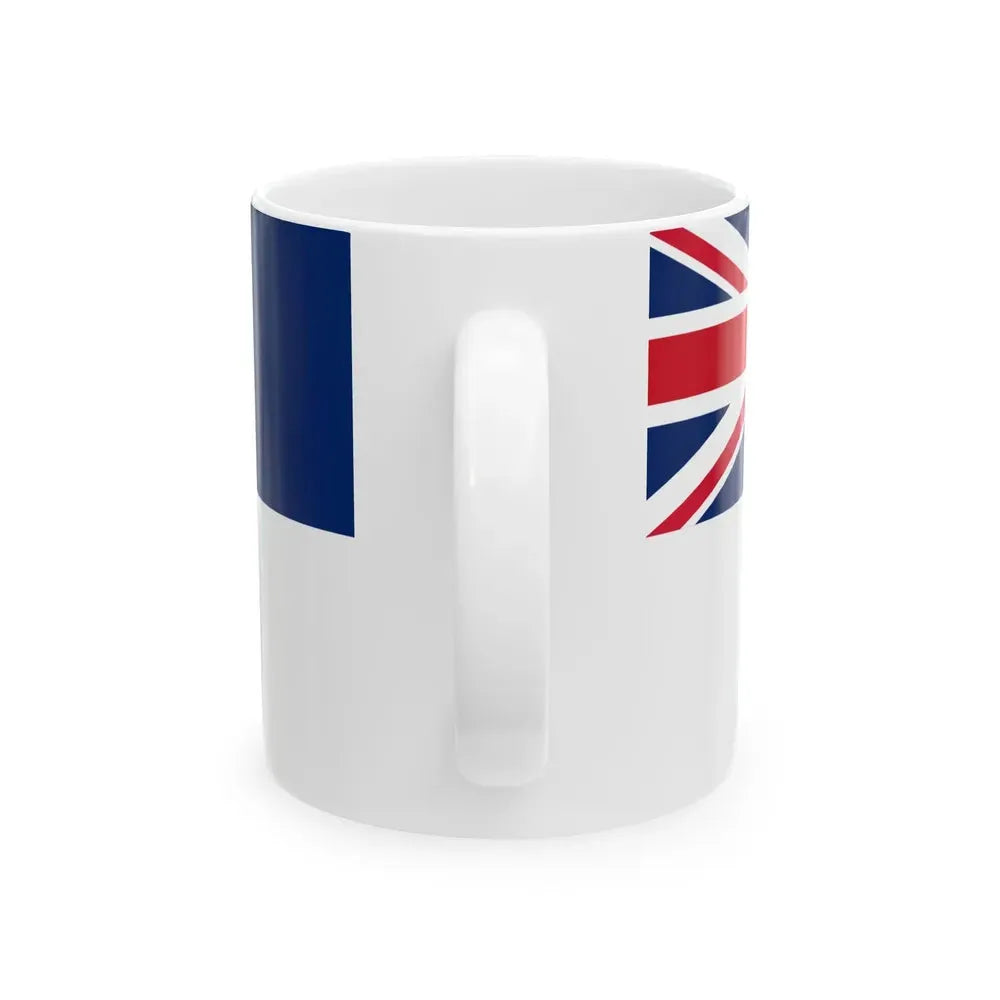 Customs Ensign of Fiji 1881-1966 (Fiji) White Coffee Mug - Go Mug Yourself