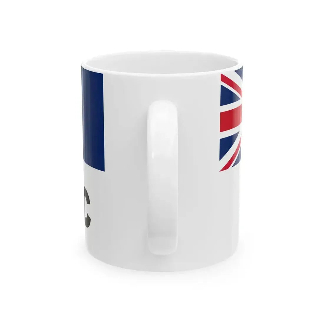 Customs Ensign of Fiji 1881-1966 variant (Fiji) White Coffee Mug - Go Mug Yourself