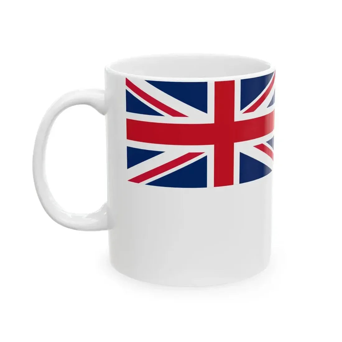 Customs Ensign of Fiji 1881-1966 variant (Fiji) White Coffee Mug - Go Mug Yourself