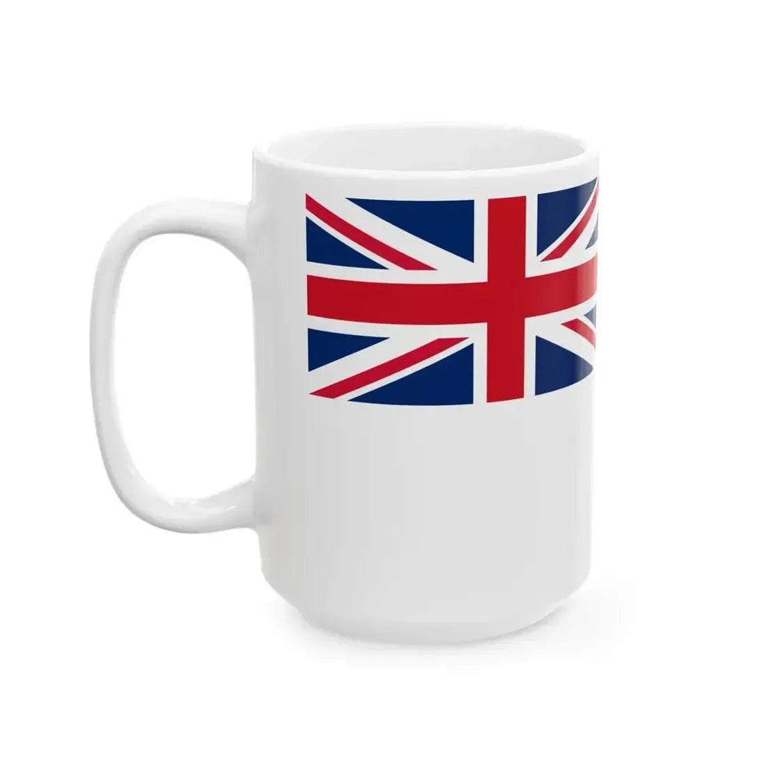 Customs Ensign of Fiji 1881-1966 variant (Fiji) White Coffee Mug - Go Mug Yourself