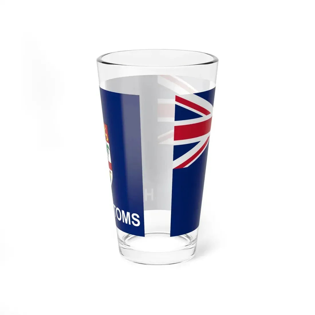 Customs Ensign of Fiji 1970 (Fiji) Pint Glass 16oz - Go Mug Yourself