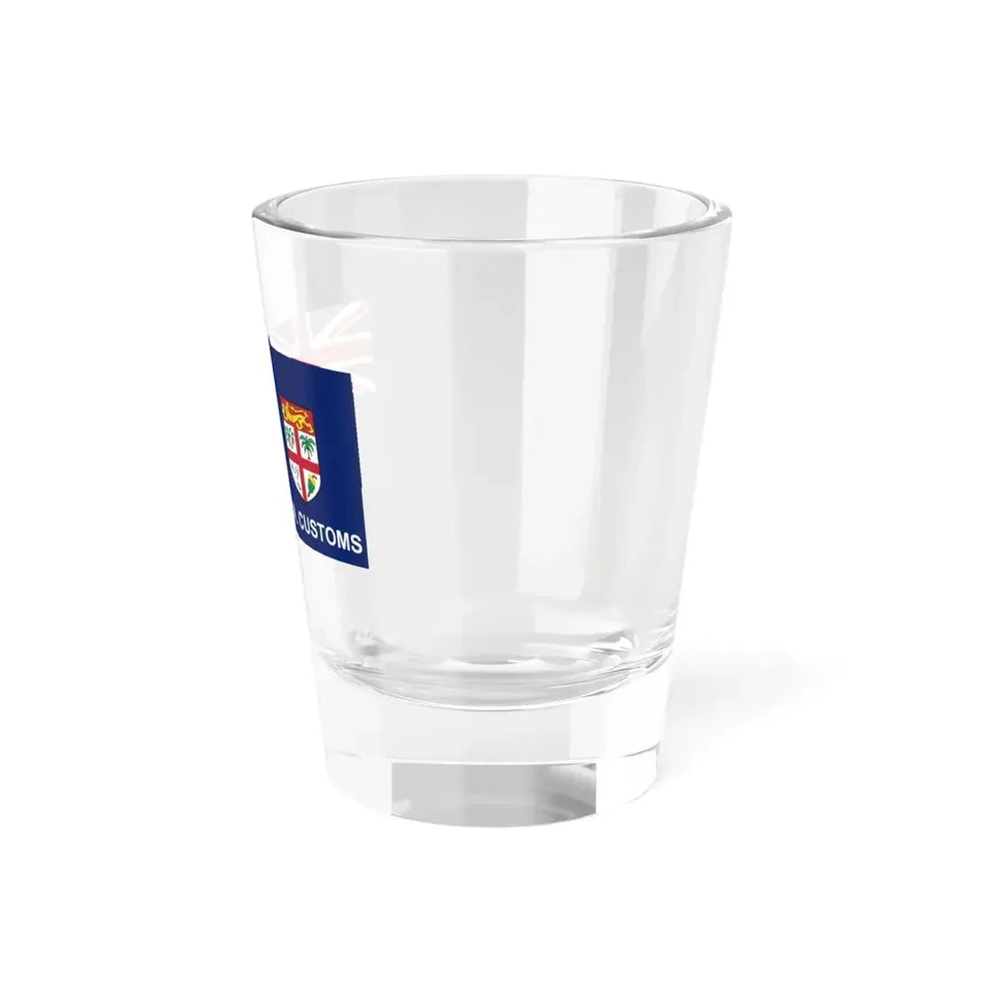 Customs Ensign of Fiji 1970 (Fiji) Shot Glass 1.5oz - Go Mug Yourself