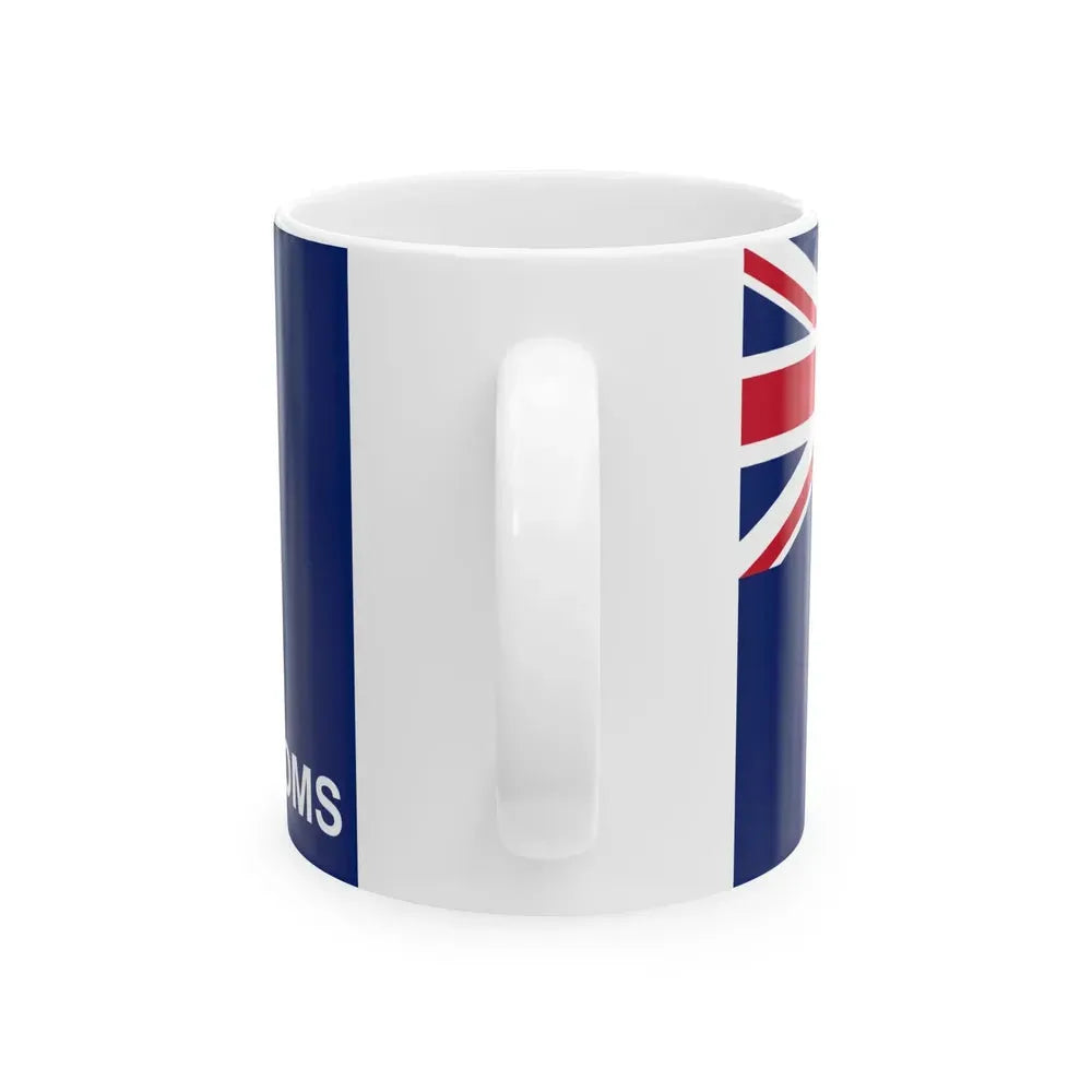 Customs Ensign of Fiji 1970 (Fiji) White Coffee Mug - Go Mug Yourself